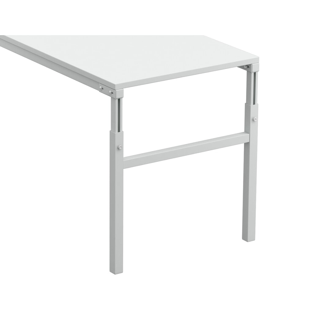 Číslo obrázku produktu 5: Lomená nástavba stolu pro systém pracoviště, s výškovým nastavením, nosnost 150 kg, ŠxH 1200 x 700 mm