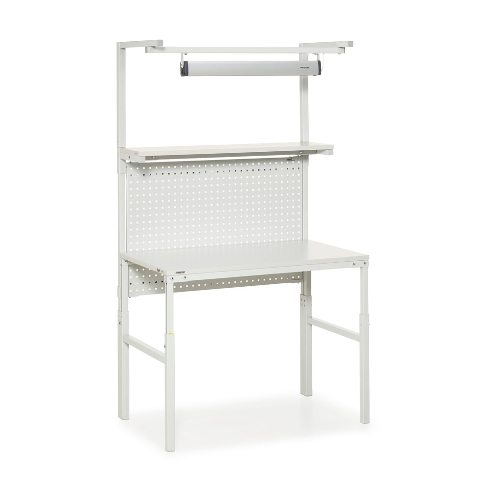 Číslo obrázku produktu 5: Děrovaná deska pro ergonomické systémy pracovišť, pro šířku 1200 mm