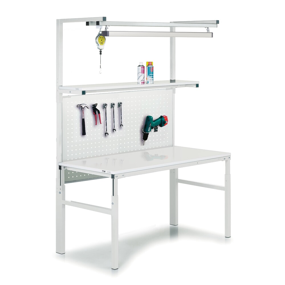 Číslo obrázku produktu 6: Děrovaná deska pro ergonomické systémy pracovišť, pro šířku 1200 mm
