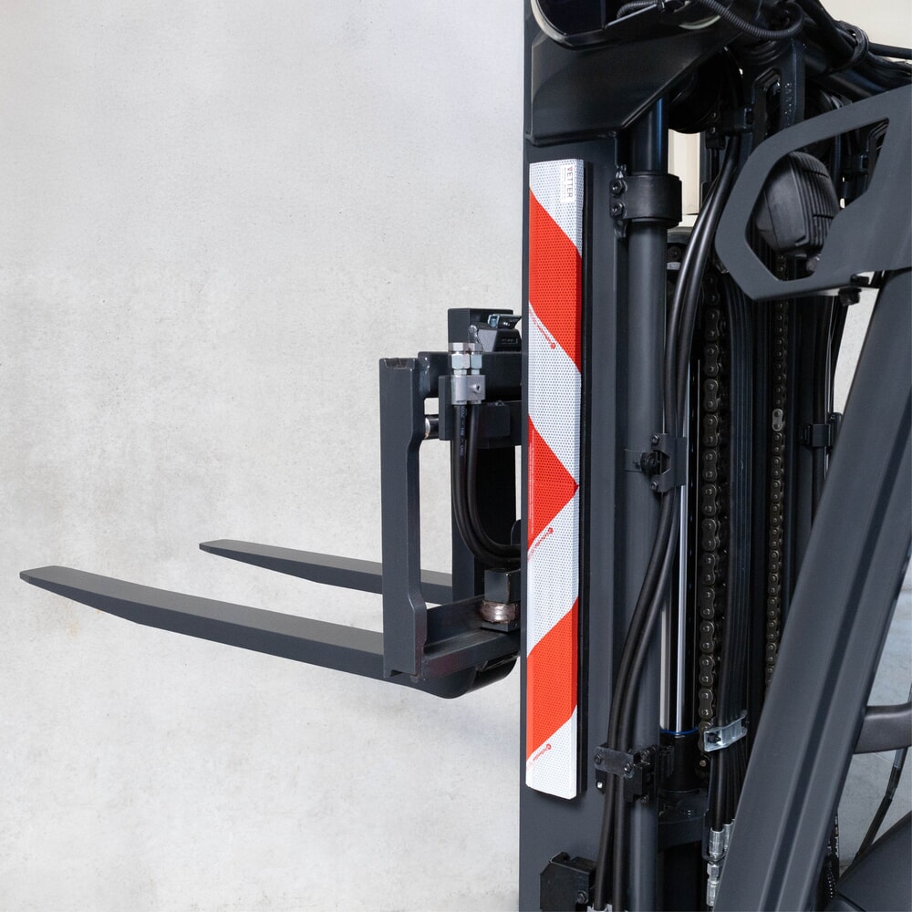 Číslo obrázku produktu 4: Výstražná lišta VETTER s magnety, v×š×h 80×800×40 mm