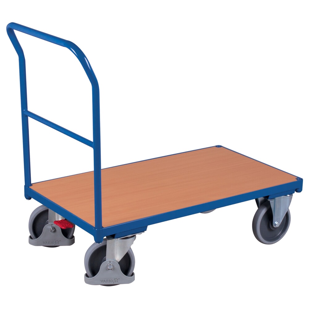 Číslo obrázku produktu 1: Posurám ný vozík VARIOfit®, ložná plocha ŠxH 500 x 980 mm, nosnost 400 kg