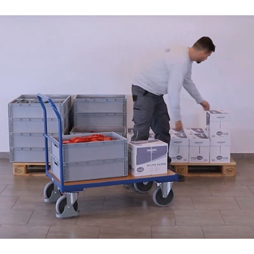 Číslo obrázku produktu 4: Posurám ný vozík VARIOfit®, ložná plocha ŠxH 500 x 980 mm, nosnost 400 kg