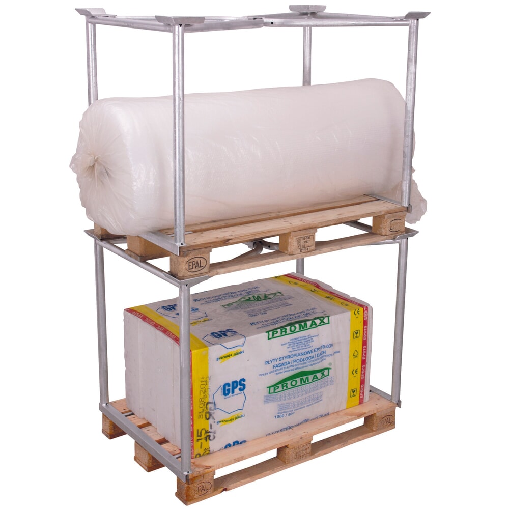 Číslo obrázku produktu 2: Paletový upevnění CORDES, otevřený, Euro paleta, pozinkovaná, konstrukční výška 800 mm