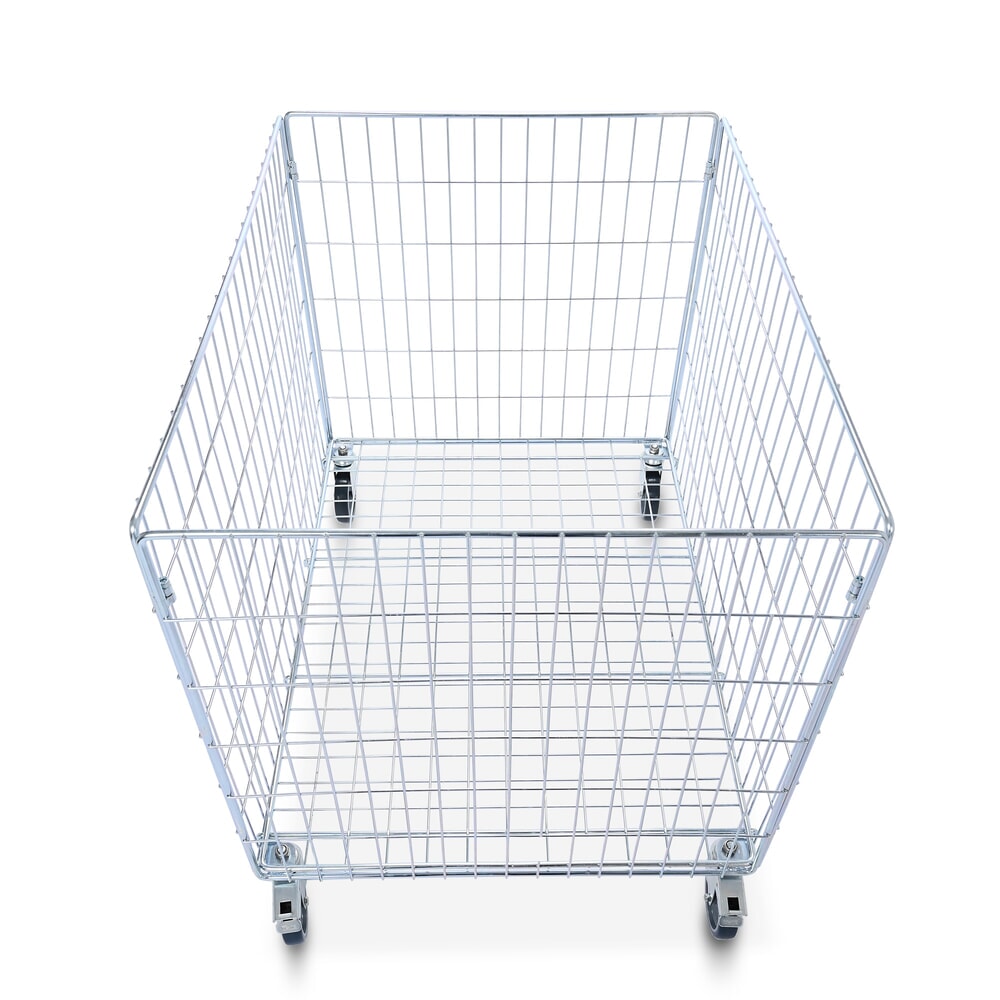 Číslo obrázku produktu 3: Pojízdný zásobník HEMMDAL se 4 řiditelnými kolečky, V×Š×H 735 × 630 × 830 mm, nosnost 60 kg