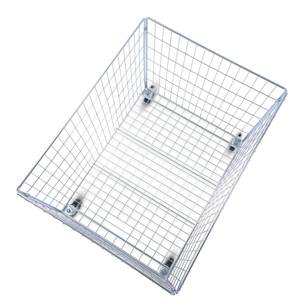 Číslo obrázku produktu 5: Pojízdný zásobník HEMMDAL se 4 řiditelnými kolečky, V×Š×H 735 × 630 × 830 mm, nosnost 60 kg