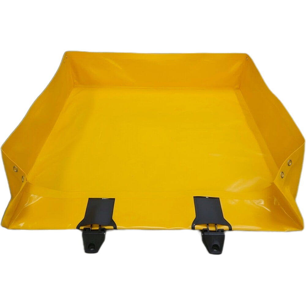 Číslo obrázku produktu 5: Steinbock® skládací sběrná vana Light z PVC, VxŠxH 203 x 1 200 x 1 200 mm, objem 299 l