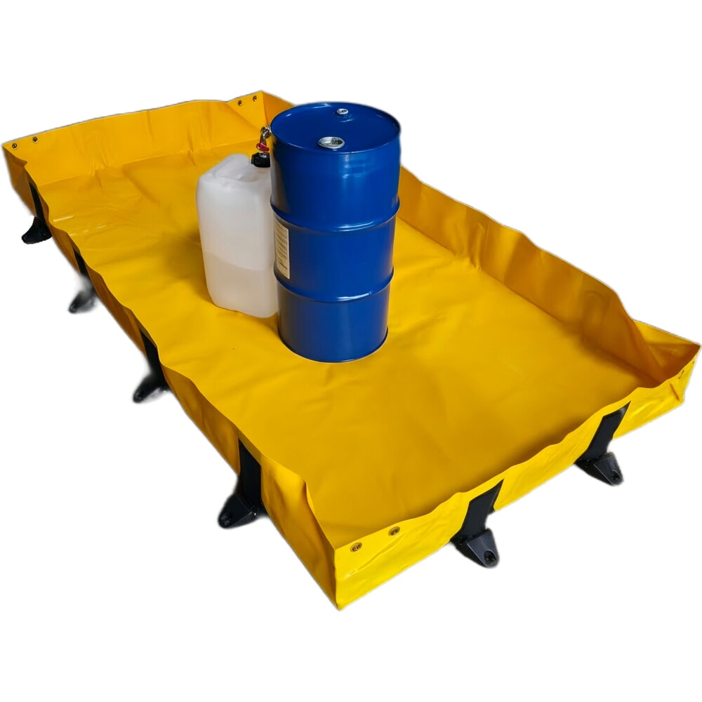 Obrázek produktu: Steinbock® skládací sběrná vana Light z PVC, VxŠxH 203 x 1 200 x 2 400 mm, objem 602 l
