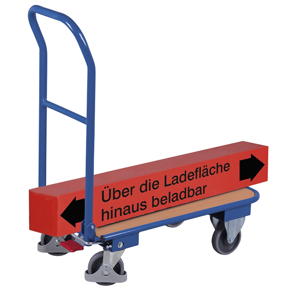 Číslo obrázku produktu 7: Skládací vozík VARIOfit®, ložná plocha ŠxH 450 x 720 mm, nosnost 150 kg