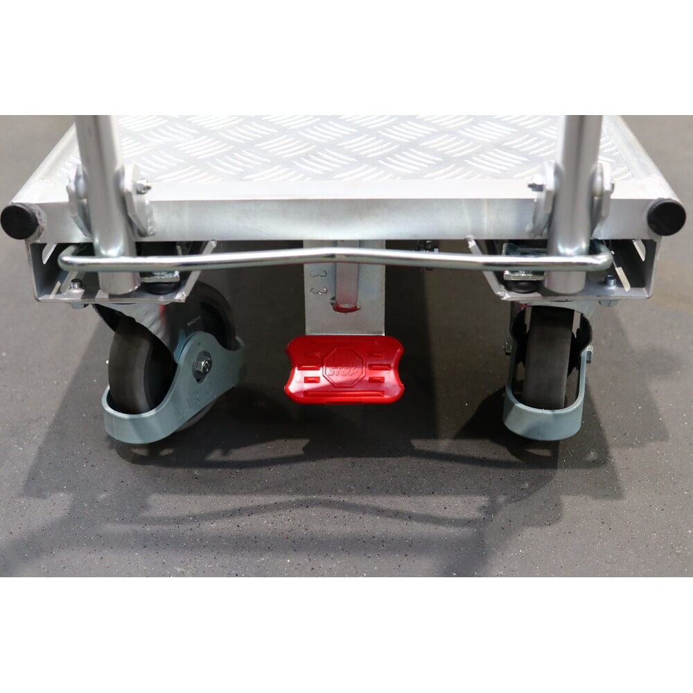 Číslo obrázku produktu 9: Skládací vozík VARIOfit®, ložná plocha ŠxH 450 x 720 mm, nosnost 150 kg