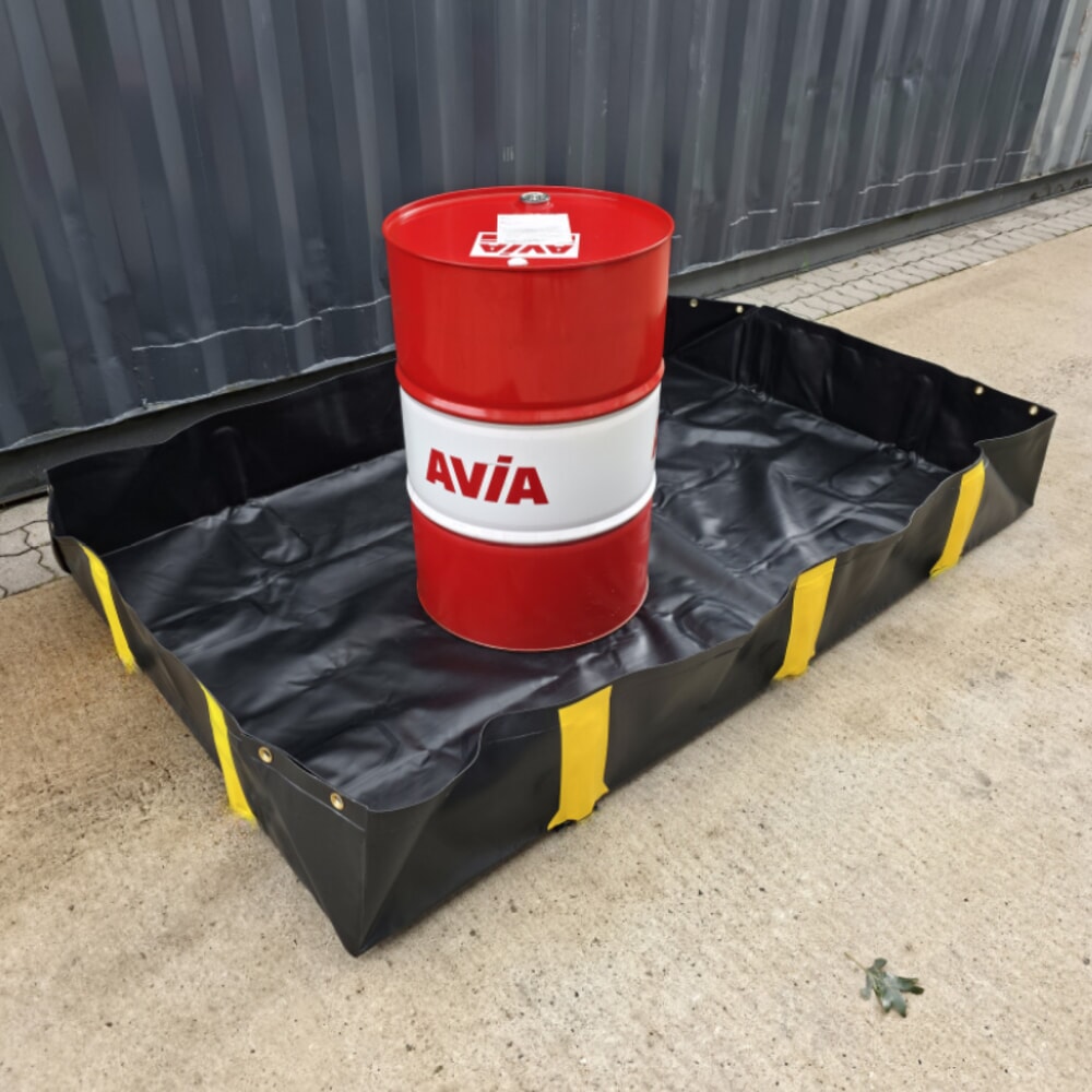 Obrázek produktu: Steinbock® skládací sběrná vana Ultra z PVC, VxŠxH 305 x 6 100 x 6 100 mm, objem 11 318 l