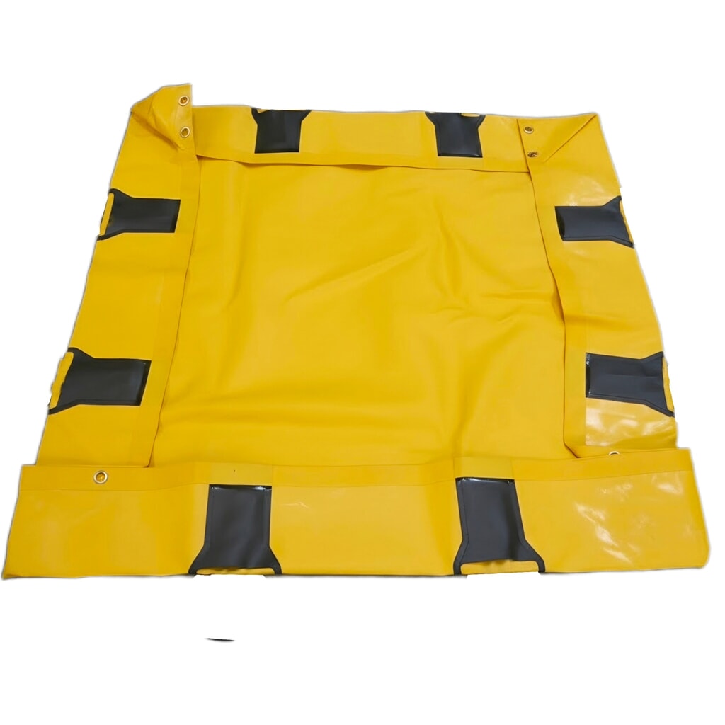 Číslo obrázku produktu 4: Steinbock® skládací sběrná vana Light z PVC, VxŠxH 203 x 1 200 x 1 200 mm, objem 299 l