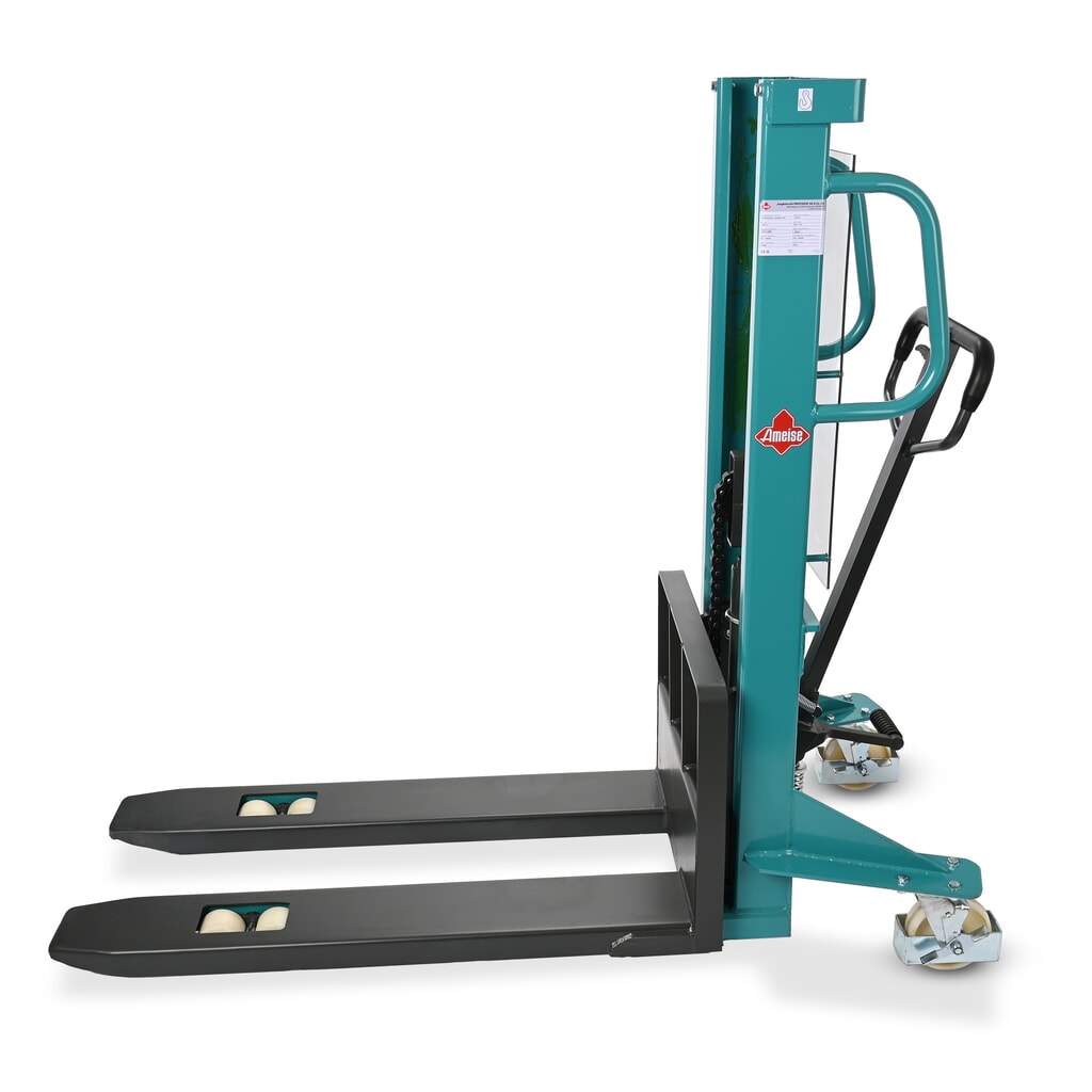 Číslo obrázku produktu 2: Hydraulický vysokozdvižný vozík Ameise® PSM 1.0 jednoduchý sloup, výška zdvihu 1000 mm, nosnost 1000 kg