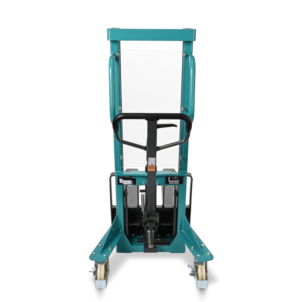 Číslo obrázku produktu 3: Hydraulický vysokozdvižný vozík Ameise® PSM 1.0 jednoduchý sloup, výška zdvihu 1000 mm, nosnost 1000 kg