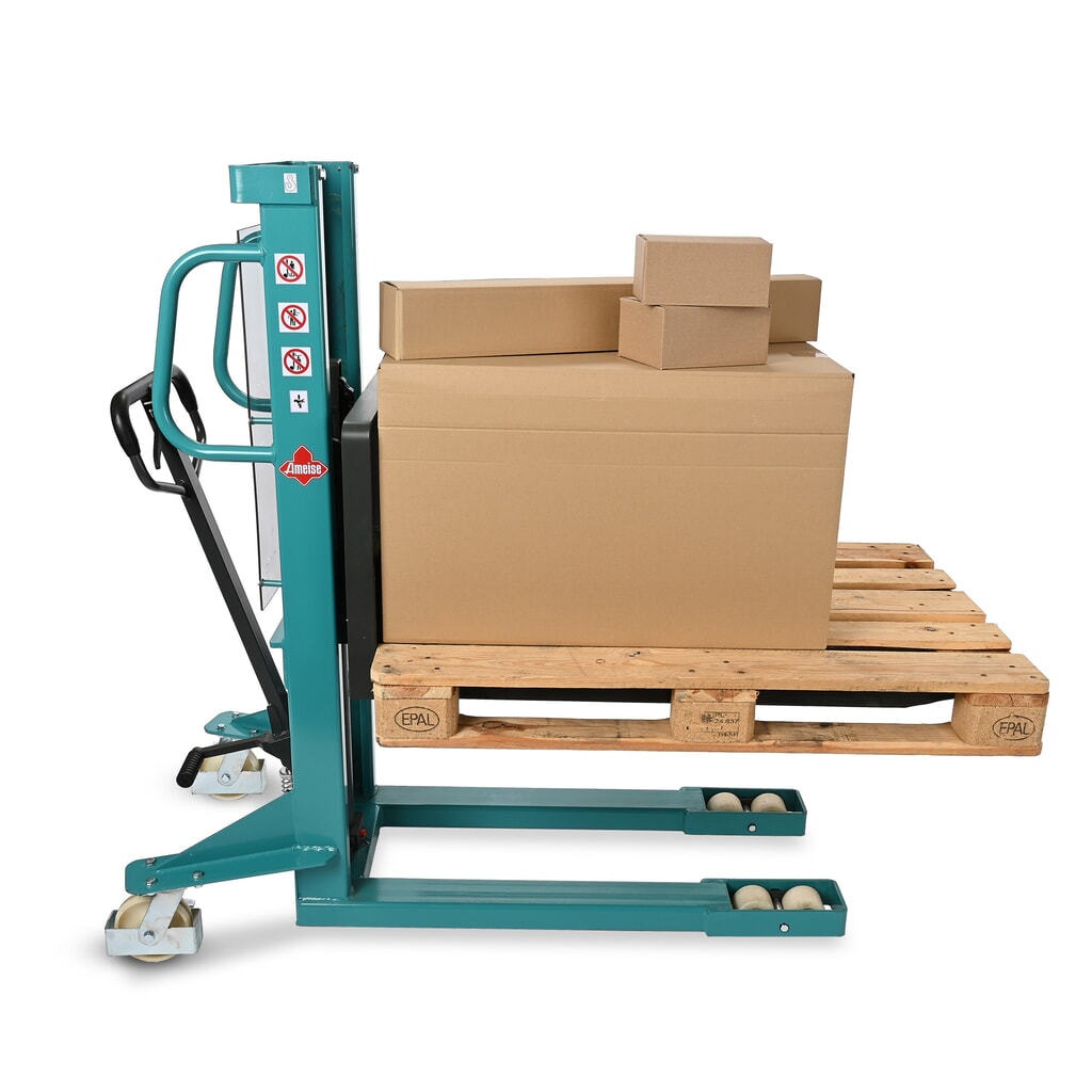 Hydraulický vysokozdvižný vozík Ameise® PSM 1.0 jednoduchý sloup, výška zdvihu 1000 mm, nosnost 1000 kg Číslo obrázku produktu 5: Hydraulický vysokozdvižný vozík Ameise® PSM 1.0 jednoduchý sloup, výška zdvihu 1000 mm, nosnost 1000 kg