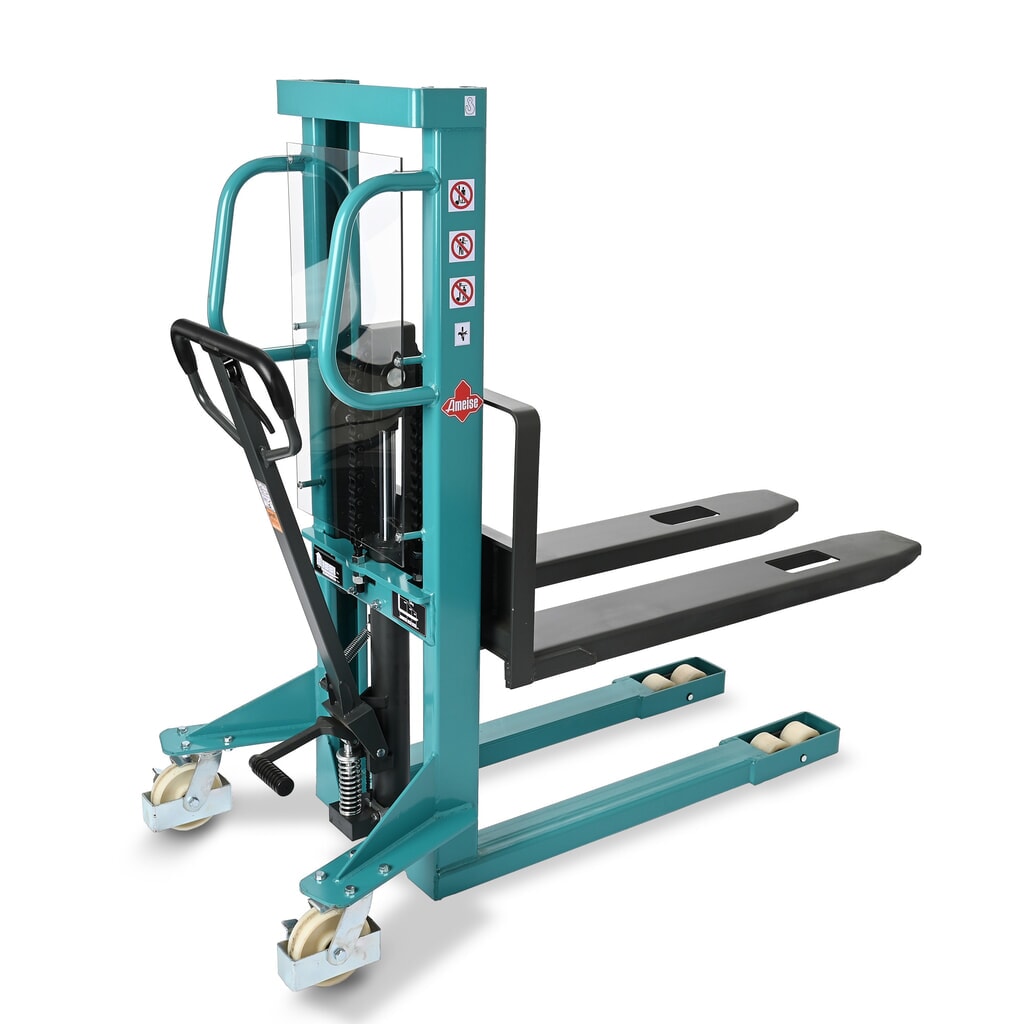 Číslo obrázku produktu 6: Hydraulický vysokozdvižný vozík Ameise® PSM 1.0 jednoduchý sloup, výška zdvihu 1000 mm, nosnost 1000 kg