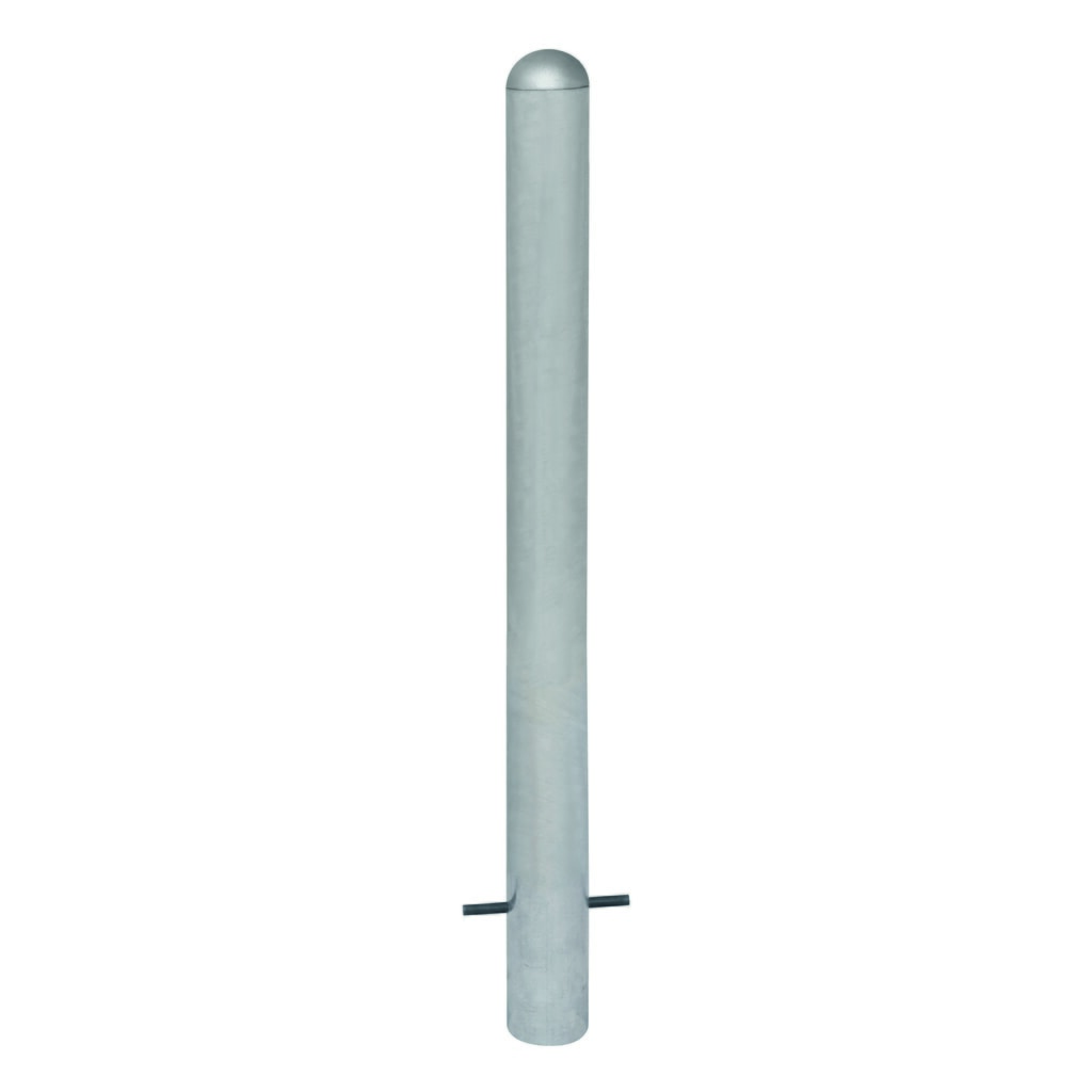 Obrázek produktu: Ochranný sloupek pro nabíjecí stanice I, Ø 108 mm, výška 1200 mm, pro seřizování do betonu, ocel, bez reflexních kroužků