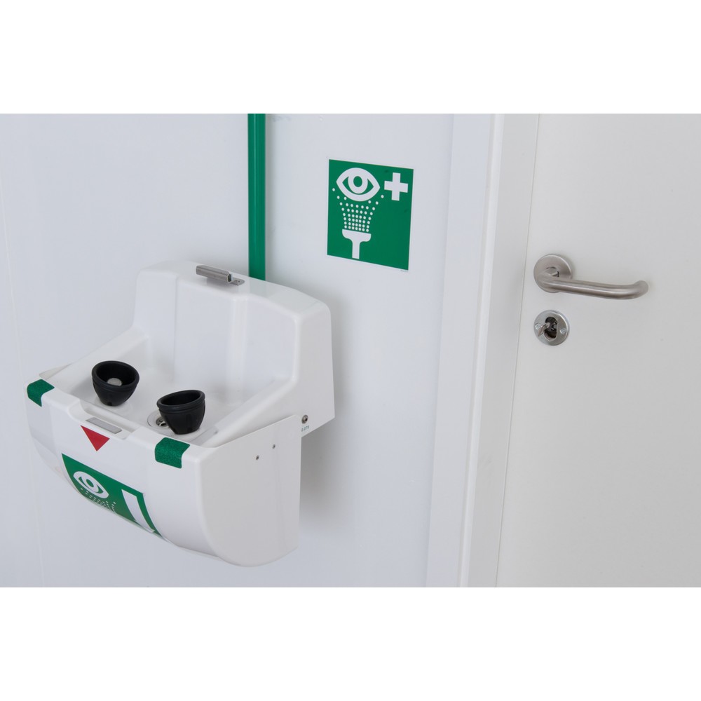 Číslo obrázku produktu 2: B-Safety ClassicLine Body Emergency Sprchová sprcha Eye/Face Sprchový kout s krytem