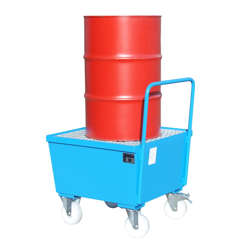 Obrázek produktu: Bauer® Sběrná vana, mobilní, 1x 200 l nastojato, objem 215 l, světlemodrá