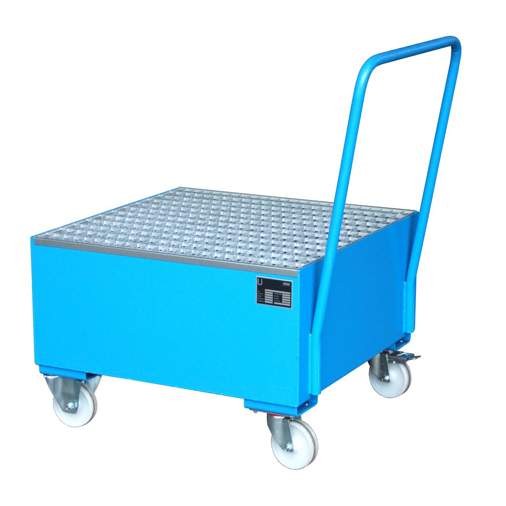 Obrázek produktu: Bauer® Sběrná vana, mobilní, 1x 200 l nastojato, objem 203 l, světlemodrá