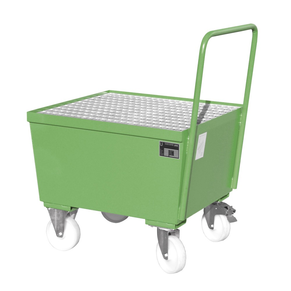 Obrázek produktu: Bauer® Sběrná vana, mobilní, 1x 200 l nastojato, objem 215 l, rezedová zelená