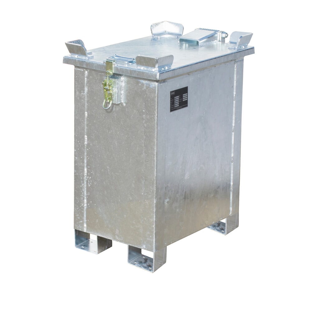 Bauer® Skladovací nádoba na lithium-iontové baterie, vך×h 750 × 600 x× 400 mm, 30 litrů Obrázek produktu: Bauer® Skladovací nádoba na lithium-iontové baterie, vך×h 750 × 600 x× 400 mm, 30 litrů