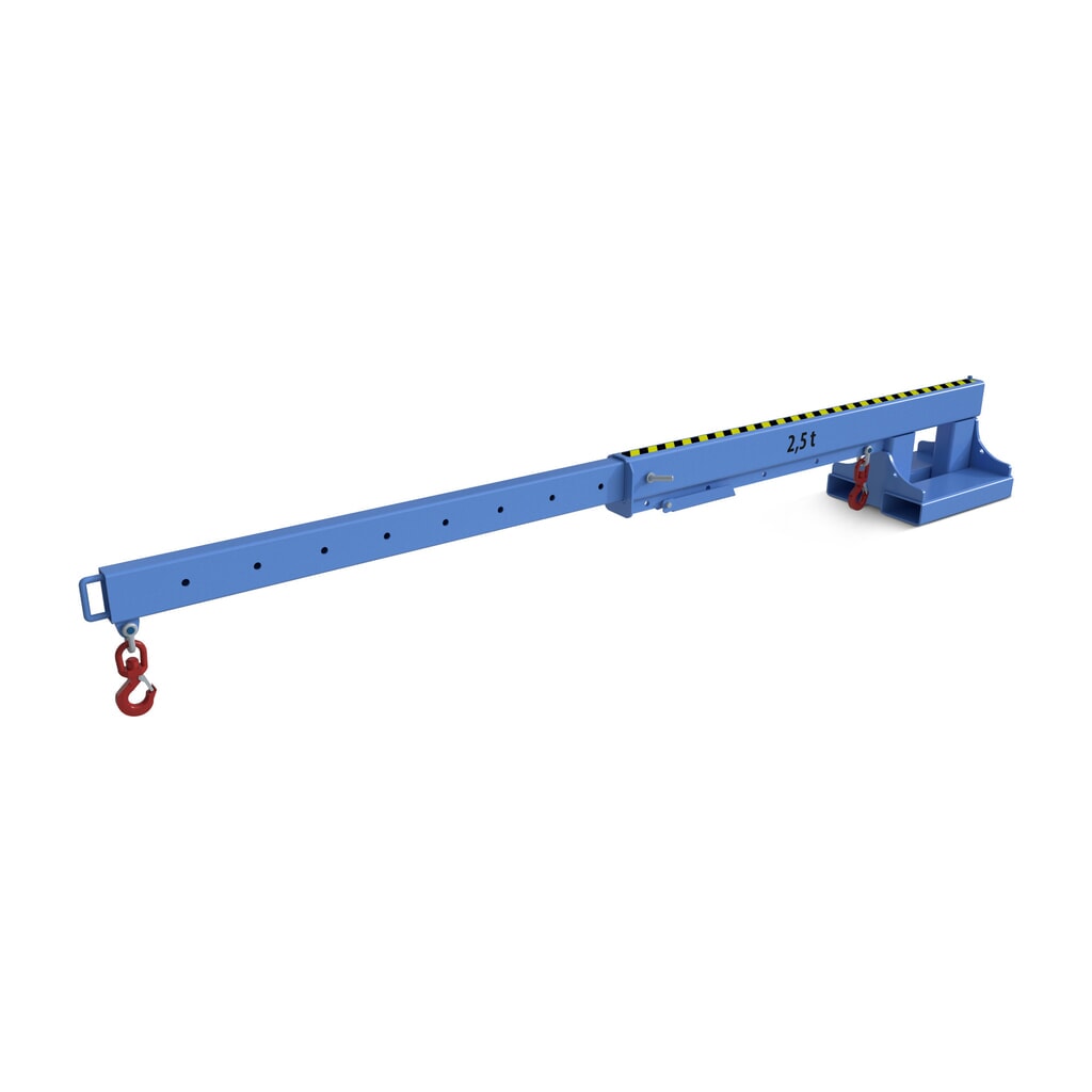 Číslo obrázku produktu 1: Bauer® jeřábové rameno model 2, dosah až 3 655 mm, nosnost až 2 500 kg, žlutooranžové