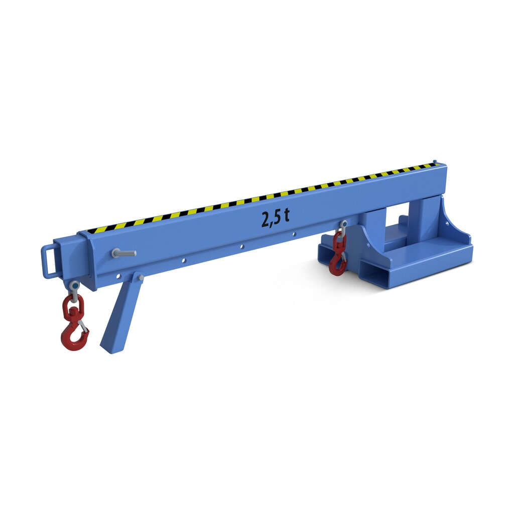 Číslo obrázku produktu 4: Bauer® jeřábové rameno model 2, dosah až 3 655 mm, nosnost až 2 500 kg, žlutooranžové