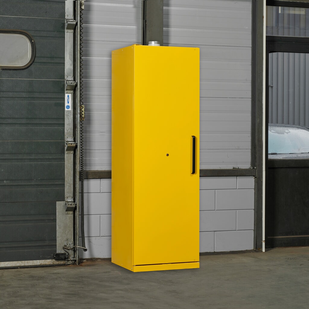 Číslo obrázku produktu 3: Protipožární skříň Justrite® EN F90, 1křídlové dveře