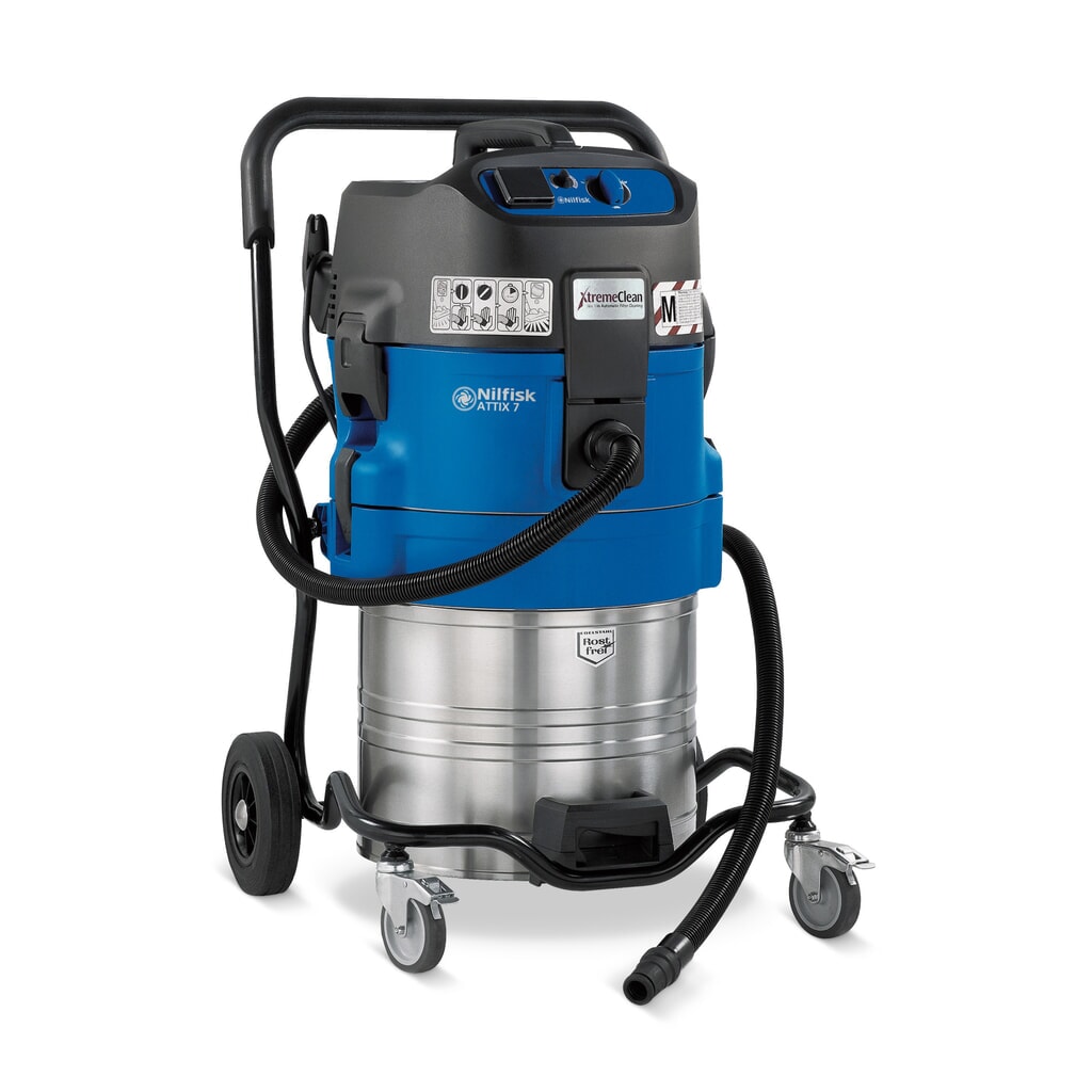 Bezpečnostní vysavač Nilfisk® ATTIX 761-2M XC, mokré + suché vysávání, 1500 W, 70 l, třída prachu M Obrázek produktu: Bezpečnostní vysavač Nilfisk® ATTIX 761-2M XC, mokré + suché vysávání, 1500 W, 70 l, třída prachu M