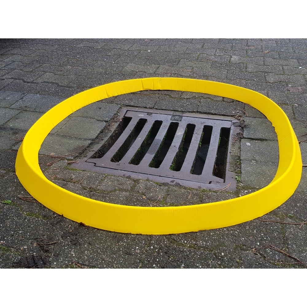 Číslo obrázku produktu 2: Blokovací bariéra, opakovaně použitelná ochrana kanálu, d×š×v 3 000 × 70 × 50 mm