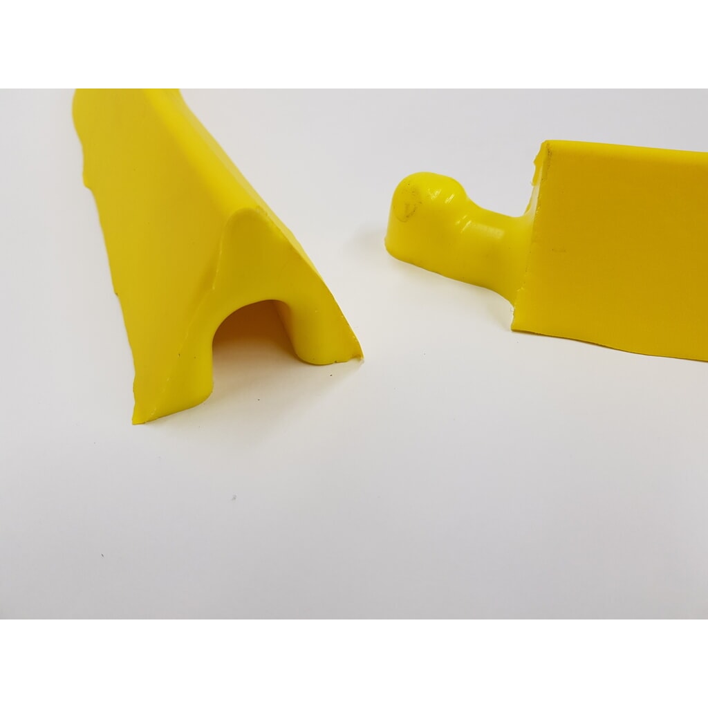 Blokovací bariéra, opakovaně použitelná ochrana kanálu, dך×v 2 000 × 50 × 60 mm Číslo obrázku produktu 2: Blokovací bariéra, opakovaně použitelná ochrana kanálu, dך×v 2 000 × 50 × 60 mm