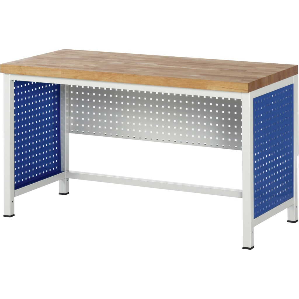 Boční děrovaná deska RAU pro nohu pracovního stolu 8000, VxŠxH 620 x 560 x 2 mm Obrázek produktu: Boční děrovaná deska RAU pro nohu pracovního stolu 8000, VxŠxH 620 x 560 x 2 mm