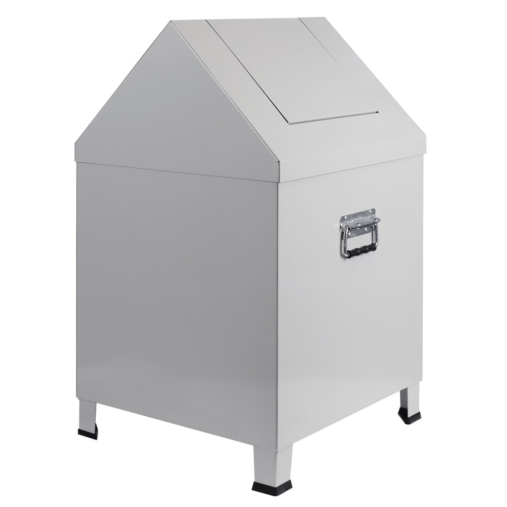 Číslo obrázku produktu 2: Box na čisticí vlnu HEMMDAL, VxŠxH 680 x 400 x 400 mm, světle šedá
