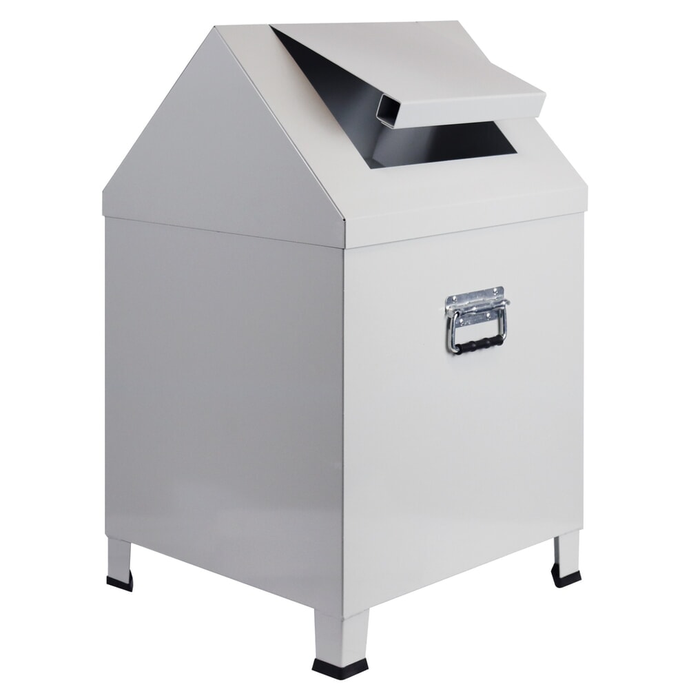 Číslo obrázku produktu 8: Box na čisticí vlnu HEMMDAL, VxŠxH 680 x 400 x 400 mm, světle šedá