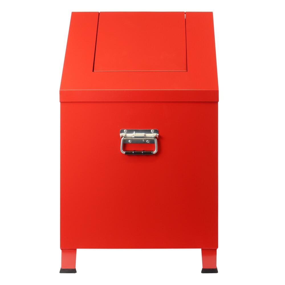 Číslo obrázku produktu 3: Box na čisticí vlnu HEMMDAL, VxŠxH 680 x 400 x 400 mm, ohnivá červená
