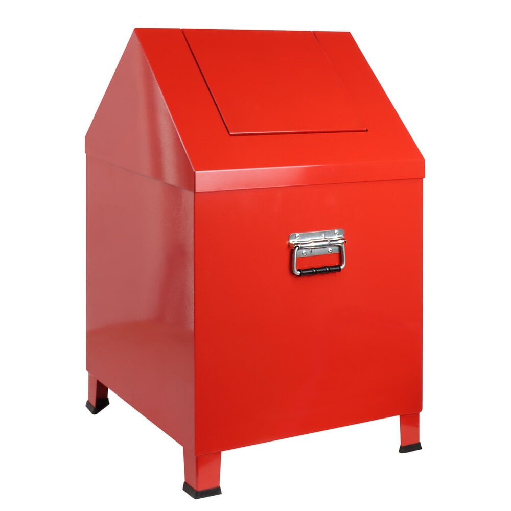 Číslo obrázku produktu 6: Box na čisticí vlnu HEMMDAL, VxŠxH 680 x 400 x 400 mm, ohnivá červená