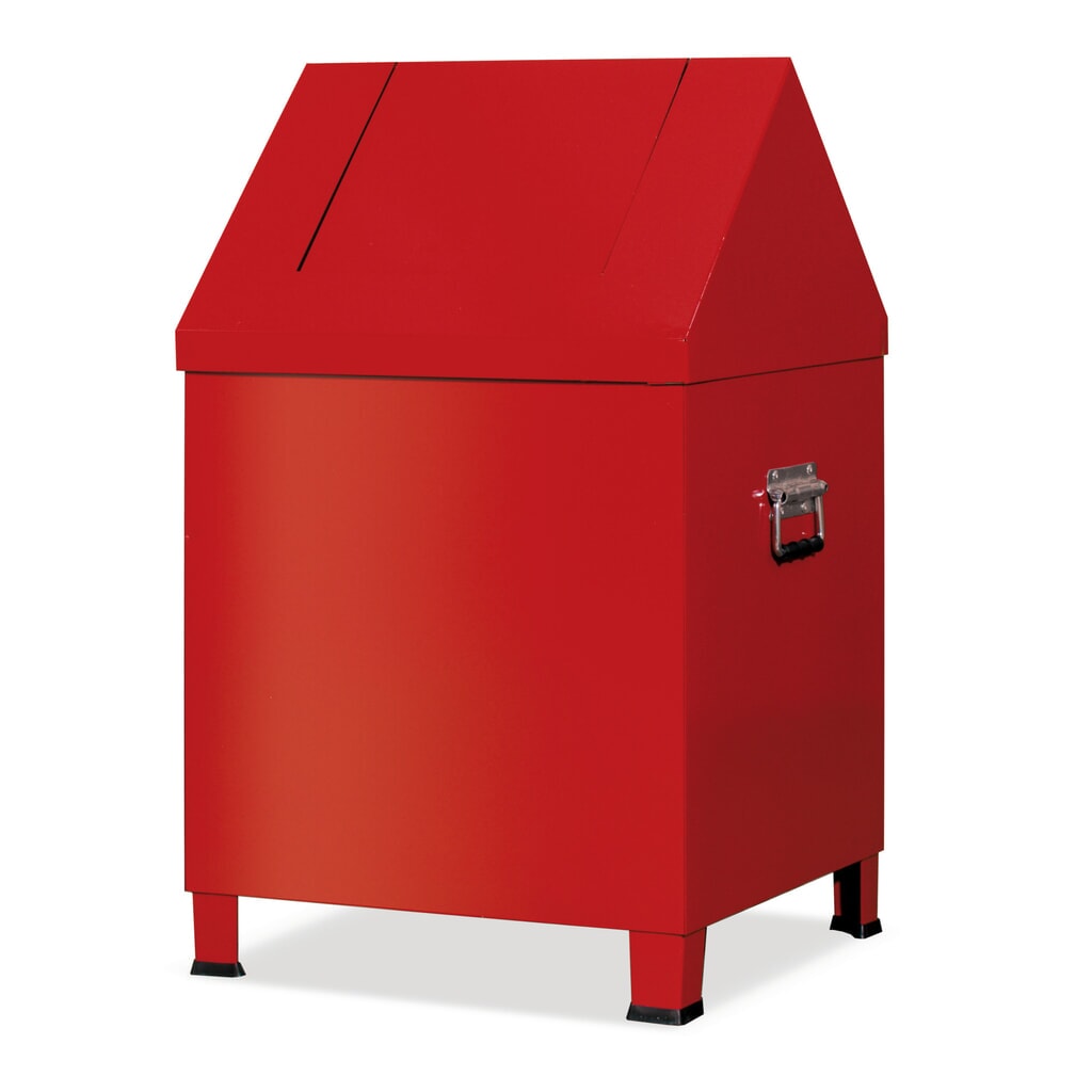 Box na čisticí vlnu HEMMDAL, VxŠxH 680 x 400 x 400 mm, ohnivá červená Obrázek produktu: Box na čisticí vlnu HEMMDAL, VxŠxH 680 x 400 x 400 mm, ohnivá červená