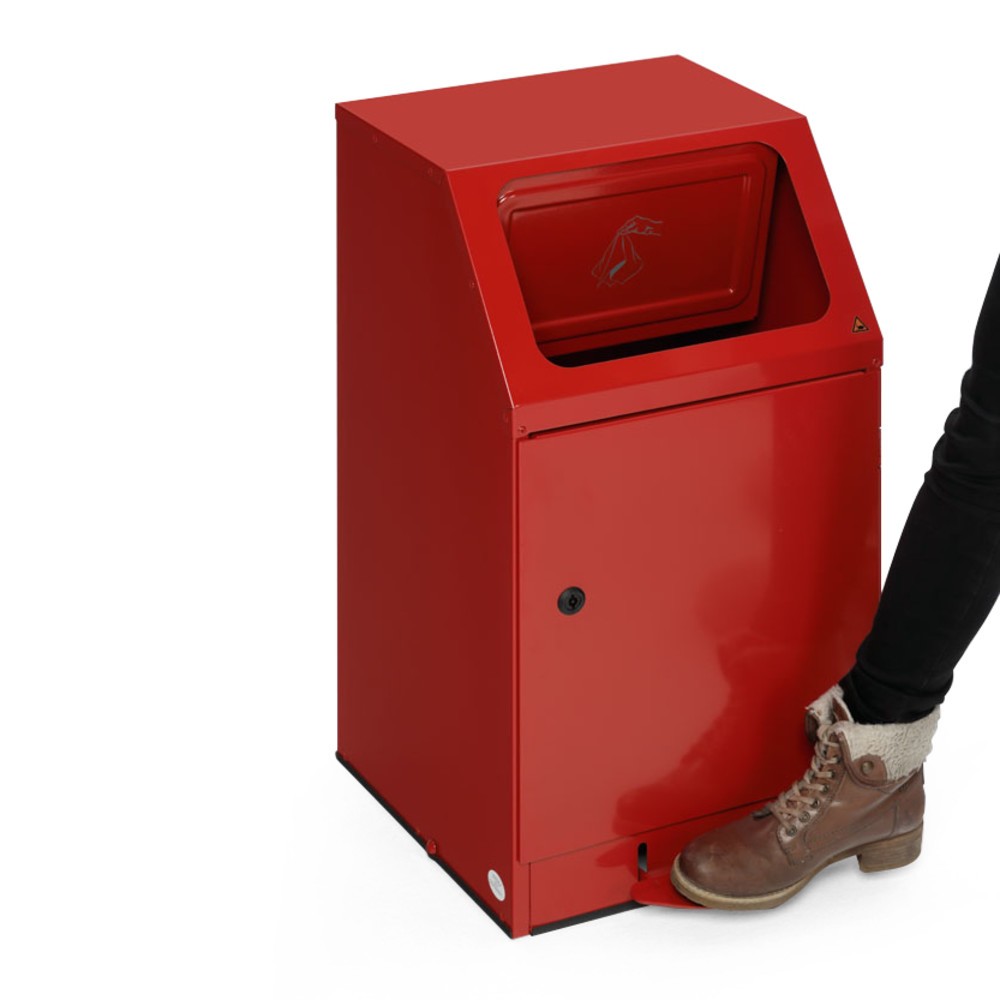Číslo obrázku produktu 2: Box na čisticí vlnu VAR®, s pedálem pro ovládání vhozové klapky