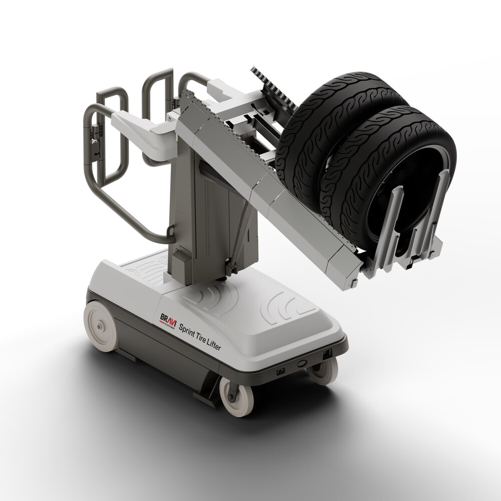 Obrázek produktu: Bravi® Platforms komisionovací osobní zvedací plošina na pneumatiky Sprint TL