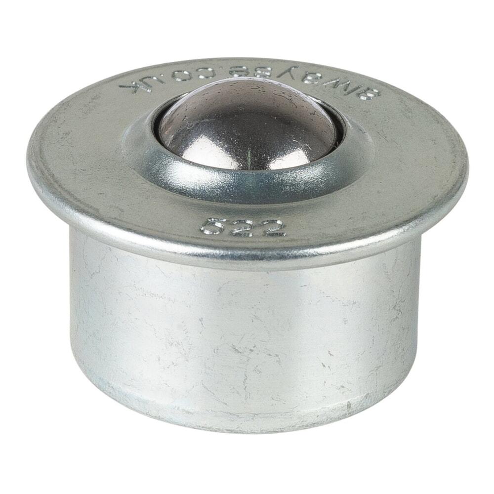 Číslo obrázku produktu 1: Kuličková jednotka, ocel, Ø 22 mm, nosnost 130 kg