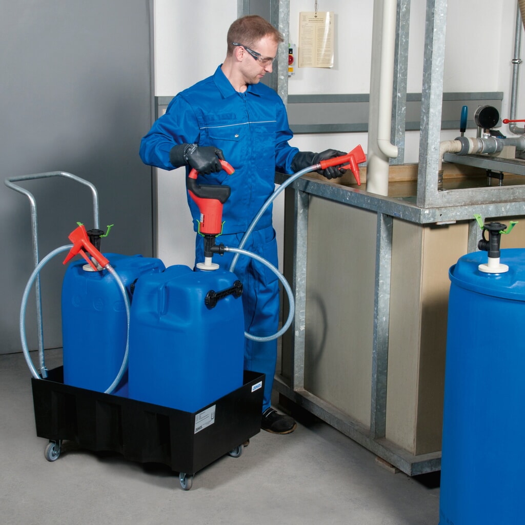 Čerpadlo Combiflux s aku motorem, výtlačný výkon max. 40 l/min, pro kanystry Číslo obrázku produktu 7: Čerpadlo Combiflux s aku motorem, výtlačný výkon max. 40 l/min, pro kanystry
