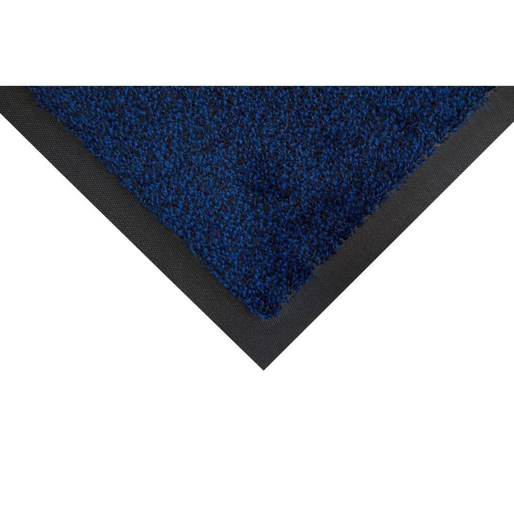 Číslo obrázku produktu 2: COBA Rohož k zachytávání nečistot z nylonu, Š×H 600 × 850 mm, černá/modrá