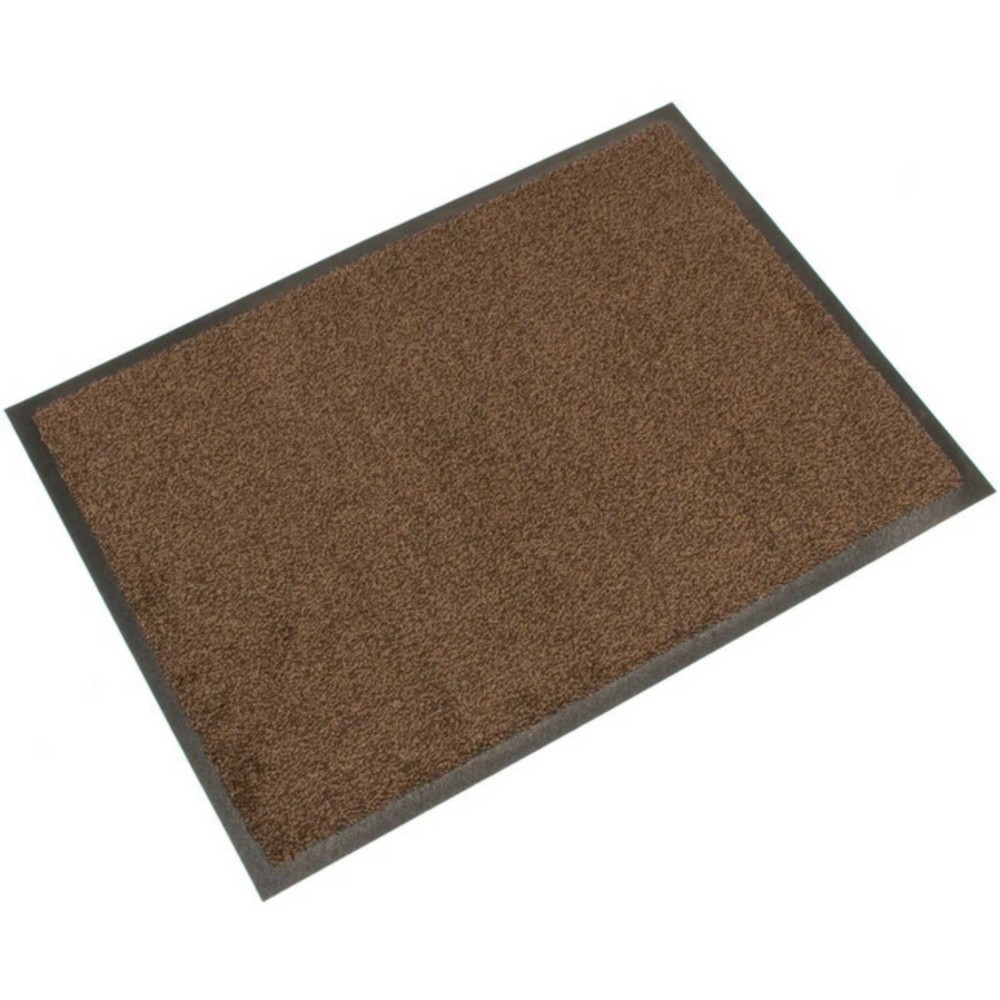 Číslo obrázku produktu 1: COBA Rohož k zachytávání nečistot z nylonu, Š×H 600 × 850 mm, černá/hnědá