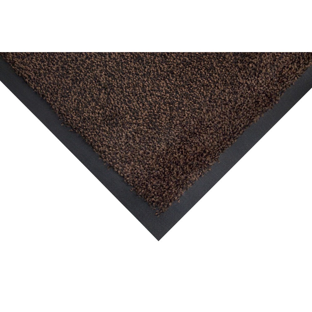 Číslo obrázku produktu 2: COBA Rohož k zachytávání nečistot z nylonu, Š×H 600 × 850 mm, černá/hnědá