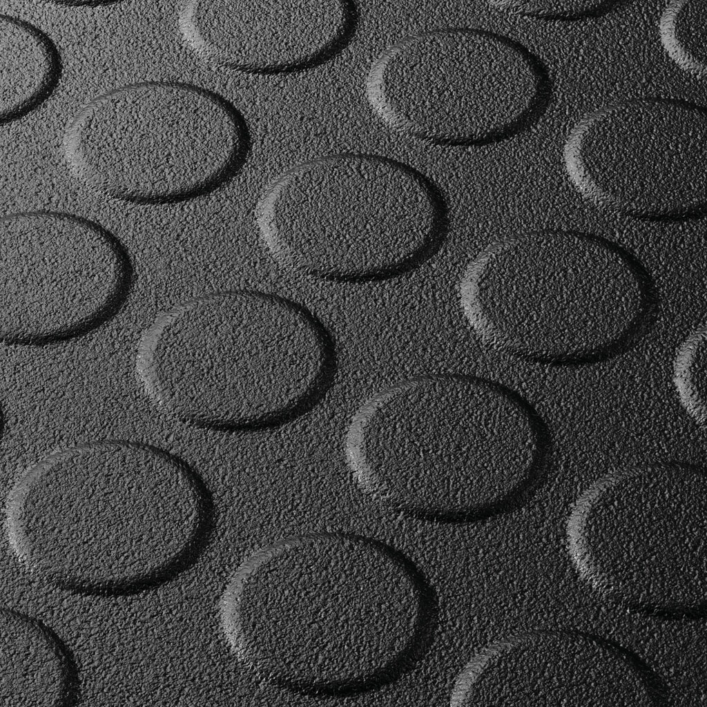 COBA Podlahová dlaždice PVC, provedení s nopky, Š×H 500 × 500 mm, černá Číslo obrázku produktu 4: COBA Podlahová dlaždice PVC, provedení s nopky, Š×H 500 × 500 mm, černá