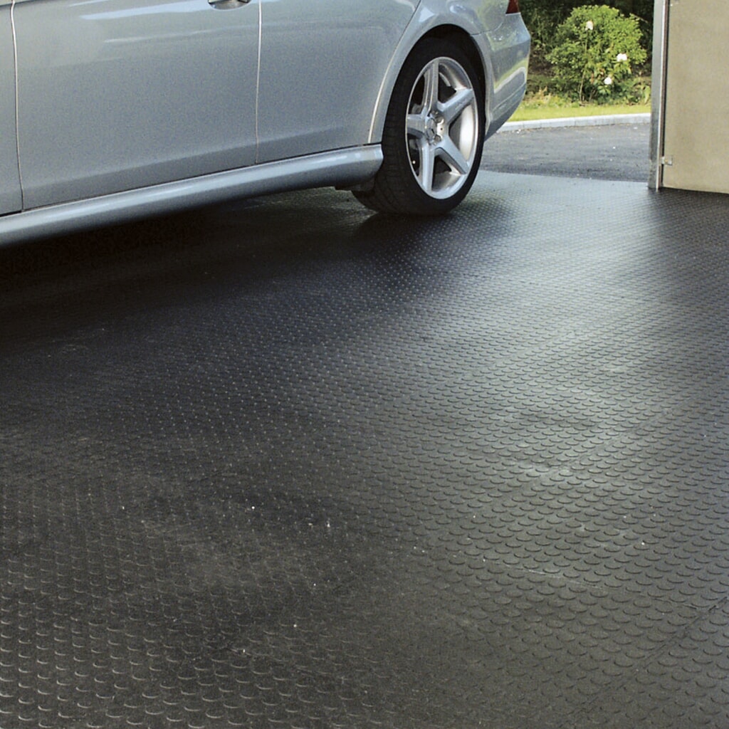 Obrázek produktu: COBA Podlahová dlaždice PVC Eco, Š×H 500 × 500 mm, černá