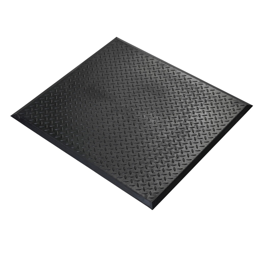 COBA Pracovní rohož Comfort-Lok, ŠxH 700 x 800 mm, černá Obrázek produktu: COBA Pracovní rohož Comfort-Lok, ŠxH 700 x 800 mm, černá