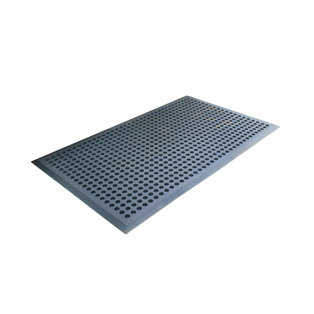 Číslo obrázku produktu 1: COBA Protiskluzová rohož Worksafe, ŠxH 900 x 1500 mm, modrá