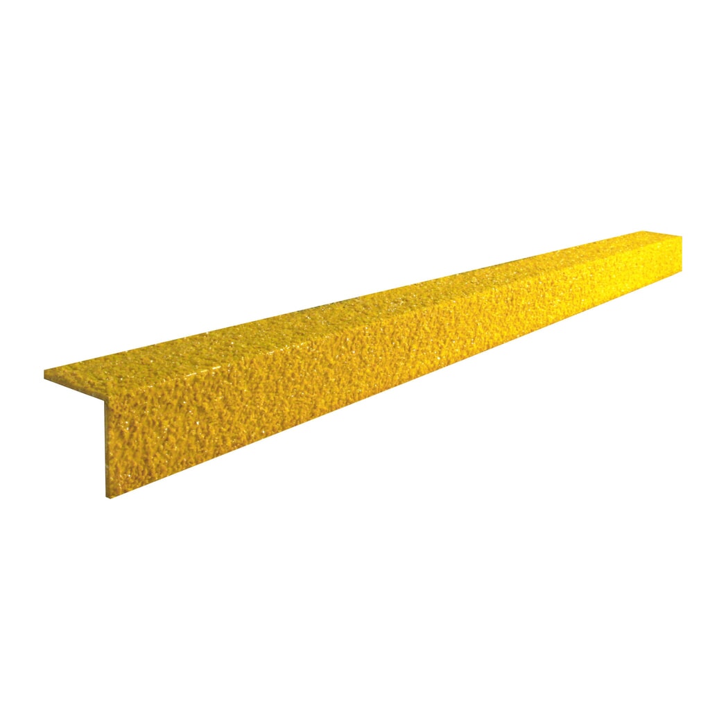 Obrázek produktu: COBA Protiskluzový profil na hranu schodu COBAGRiP® Stair Nosing, VxŠxH 5,5 x 1000 x 55 mm, žlutá