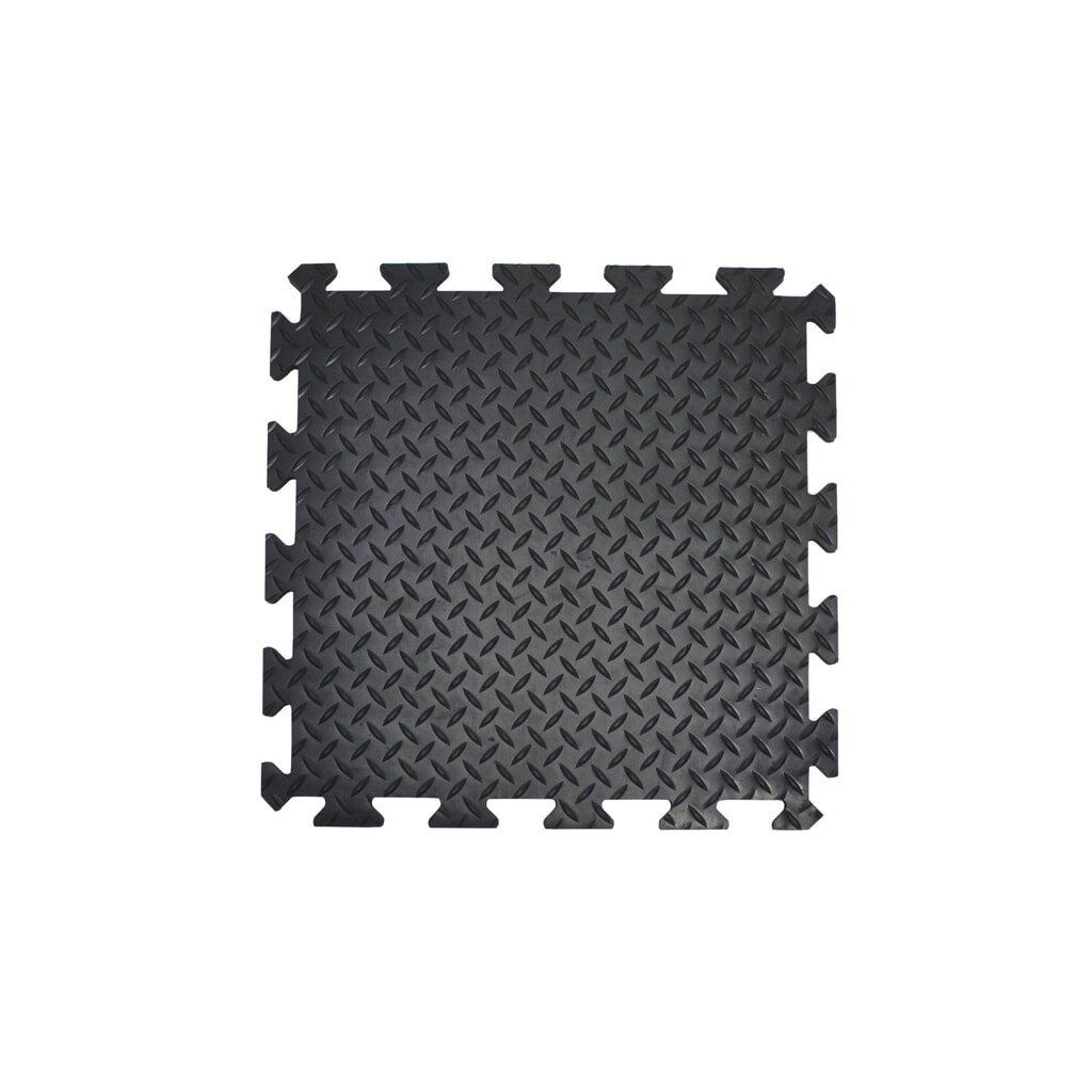 COBA Podlahová dlaždice PVC Eco, Š×H 500 × 500 mm, černá Číslo obrázku produktu 2: COBA Podlahová dlaždice PVC Eco, Š×H 500 × 500 mm, černá